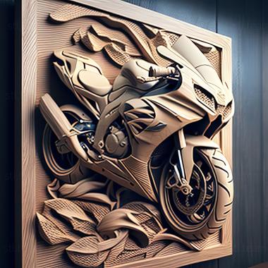 3D модель Сузуки GSX R 1100 (STL)